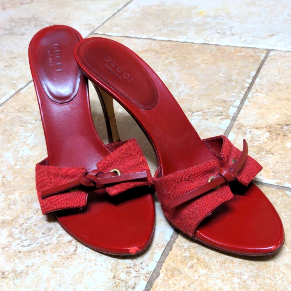 Gucci red heels